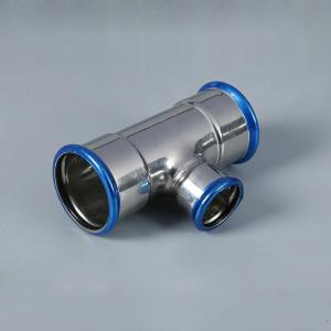China 304 / 316 Stainless Steel Press Fittings Free Samples For Water Pipeline wholesale