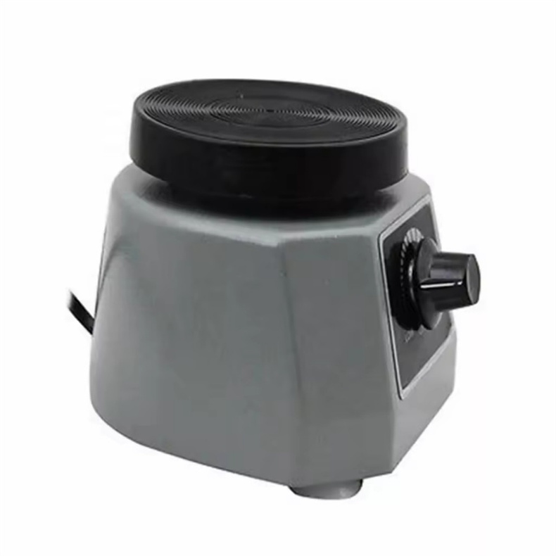 Mini Dental Plaster Vibrator Round Shape Dental Lab Shaker Machine Electric Dental Vibrator