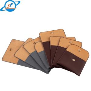 China Personalized Pu Leather Jewelry Packaging Pouches Scratchproof wholesale
