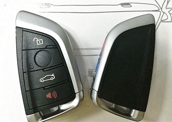 Quality Black BMW Remote Car Key Shell 4 Button 434MHz 9367401-01 For BMW X5 X6 for sale