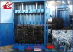 Scrap Tire Baler Hydraulic Baling Machine , Vertical Baling Press Machine