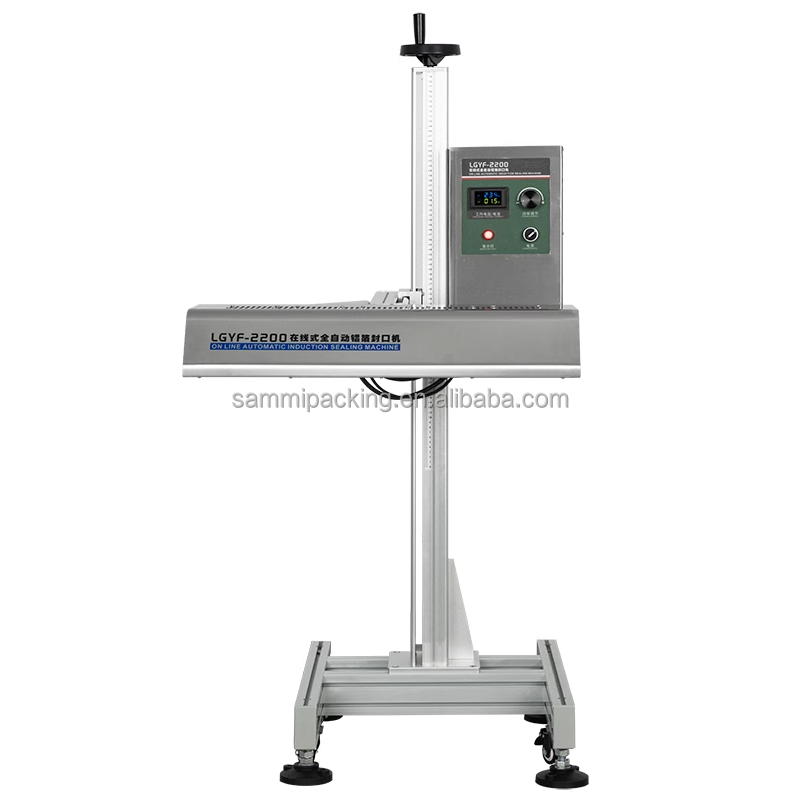 Continuous Electromagnetic Induction Sealer For PET Bottle Caps And Aluminium Foil