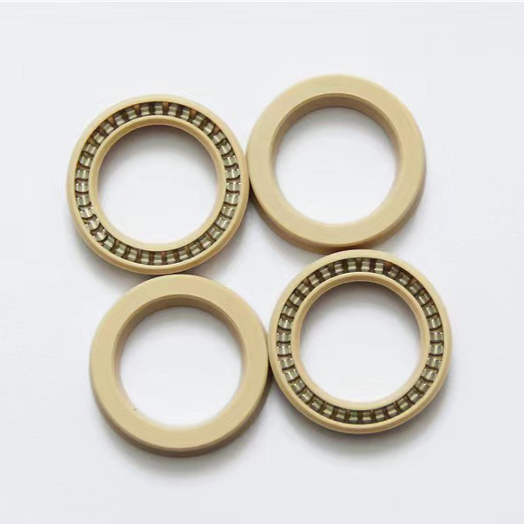 Low Coefficient of Friction PEEK Sealing Ring for Customized Hydraulic Cylinders