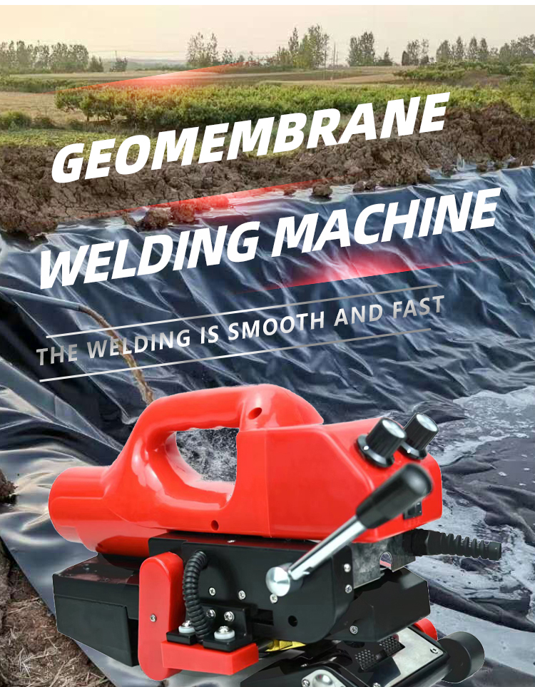 1.3kW Hand-Held Plastic Welding Machine for HDPE PVC Tarpaulin Welding Efficiency