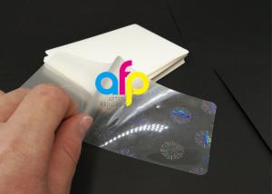 China Hologram Laminating Pouches Matte Finish / Glossy wholesale