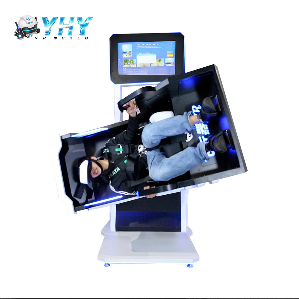 360 Degree 9D VR Simulator 220V VR Arcade Machine With Safety Lock