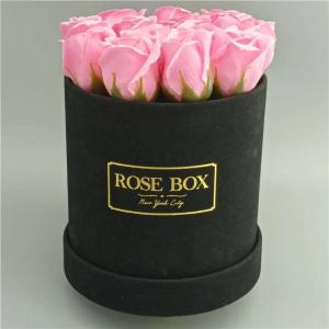 China Round Hug Bucket Gift Box Luxury Paper Box Packaging For Flowers wholesale