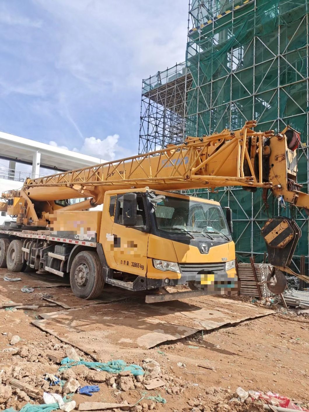 China Famous 2016 Xc 25t Truck Crane Terrian Mobile Crane Truck Crane