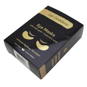 China Black Eco Friendly Eye Mask Makeup box for Personal Care Product Packaging wholesale