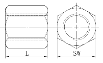 Spherical Anchor Nut for Self Drilling Rock Bolting R32 R25 R38 Custimized Nut