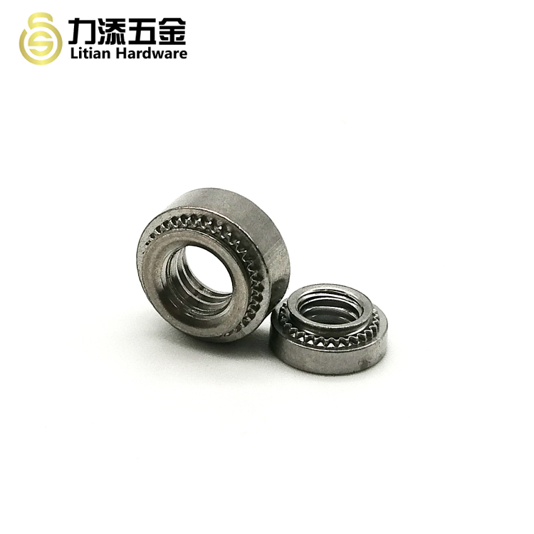 M2 M3 M4 Hexagon Blind Rivet Nuts Pem Clinching Slotted Polished