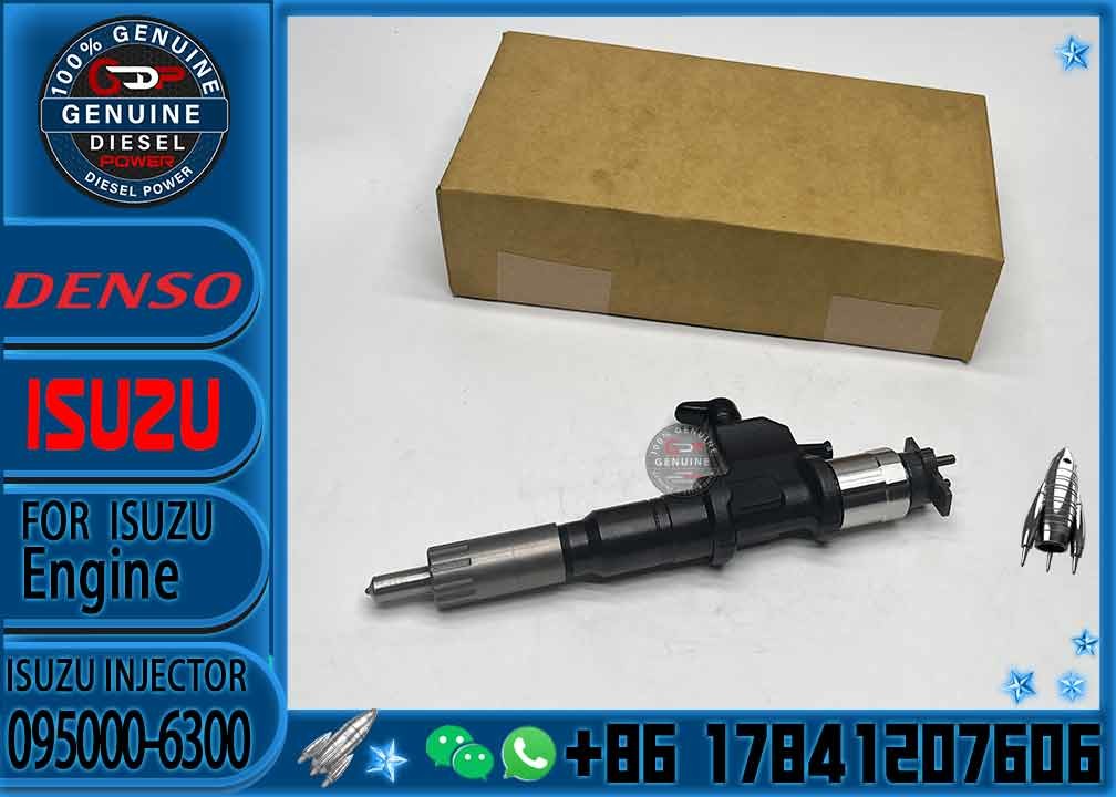 diesel fuel injector common rail injector 095000-6300 095000-6270 1153004361 8-976102544 for KOMATSU