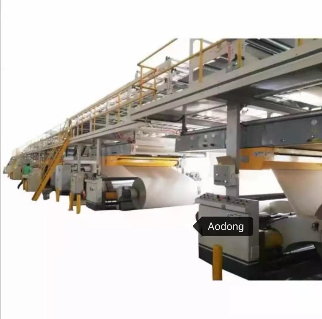 OEM 3 Ply Automatic Corrugated Box Plant Paperboard Making
