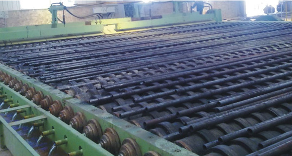 Bar Production Steel Cooling Bed , Walking Beam Cooling Beds