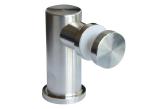 glass fitings RS2803, stainless steel 304, finishing Satin, size 25x65mm