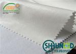 White Heavy Weight Interfacing , Men And Women's Interlining Cloth