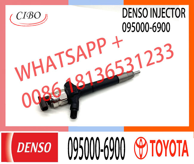 Common Rail Fuel Injector 095000-7250 095000-7600 095000-6900 095000-7240For Toyota 23670-0R160