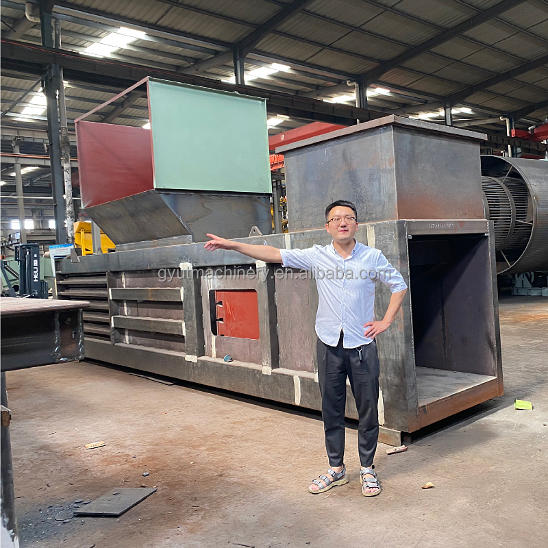 Combined Silage Baler Wrapper Machine for Hydraulic Straw Alfalfa Cotton Seeds Packing Bagging