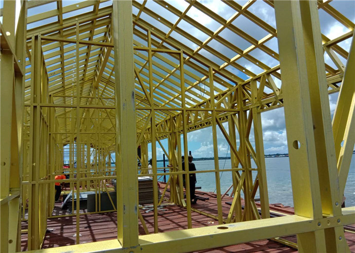 Beautiful Insulation Prefabricated Villa Galvanized Steel Frame Light Steel Villa