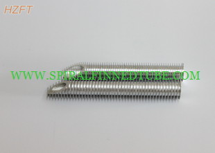 Integrated Aluminum Spiral Finned Tube For Automotive Engineering 0.8mm - 0.9mm Thickness