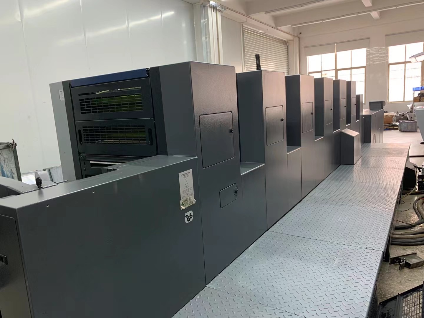 Automatic Grade SM52-6 Heidelberg Offset Printing Machine Second Hand 380V PLC For Machinery Repair Shops In Germany