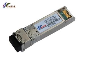 China SFP-10G-ZR Compatible 1550nm 80KM SFP+ Fiber Transceiver wholesale
