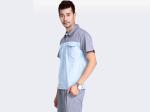 Lapel Adults Industrial Workwear No Wrinkling With Good Wash Fastness