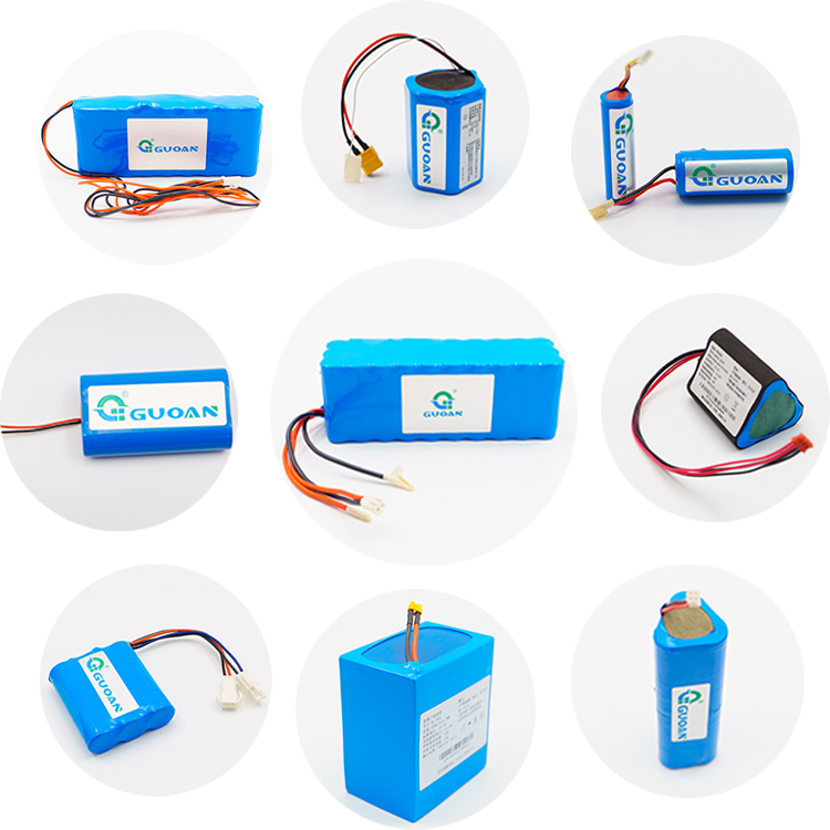 Rechargeable 7.4V Li Ion Battery 18650 21700 Lithium Ion Cell Battery Pack