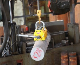 600KG Rated Pull Force Permanent Magnetic Lifter for Construction Works Dead Weight 25KG