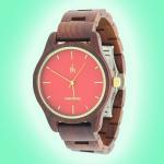 100% Natural Wooden Wrist Watch Swiss Movement Or Miyota Movement
