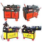 Hgs40 / Hgs50 Rebar Thread Rolling Machine Steel Metal Building