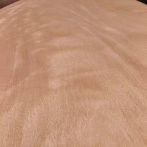 China 2440*1220 Whole Piece Gabon Okume Wood Veneer 0.2mm - 0.4mm For Fancy Panels Factory wholesale