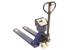 China CE 2t Mild Steel Pallet Truck Scales With Hand Brake wholesale