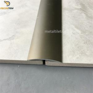 China 39.7mm Wide Aluminium Floor Threshold Strip Matt Bronze Decorative wholesale