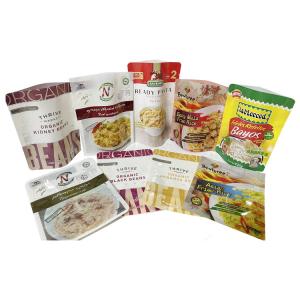 China Transparent High Temperature Retort Pouch Microwaveable 121-135℃ Stand Up Pouch RCPP wholesale