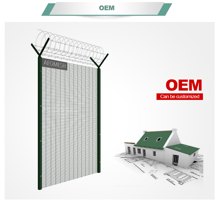 Anti Climb and Cut Best Quality 358 Security Fence