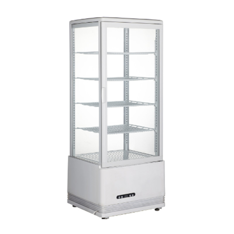 98L 4 Layer Beverage Countertop Display Cooler