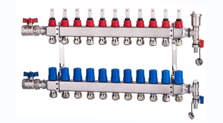 304 Stainless Steel Floor Heating Manifolds for floor heating system