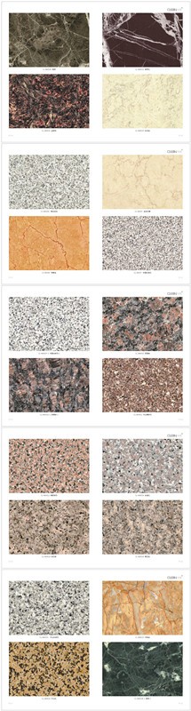 marble surface UV coating decorative wall board fiber cement board