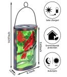 Waterproof 9.45 Inch 20leds LED Solar Hanging Lights