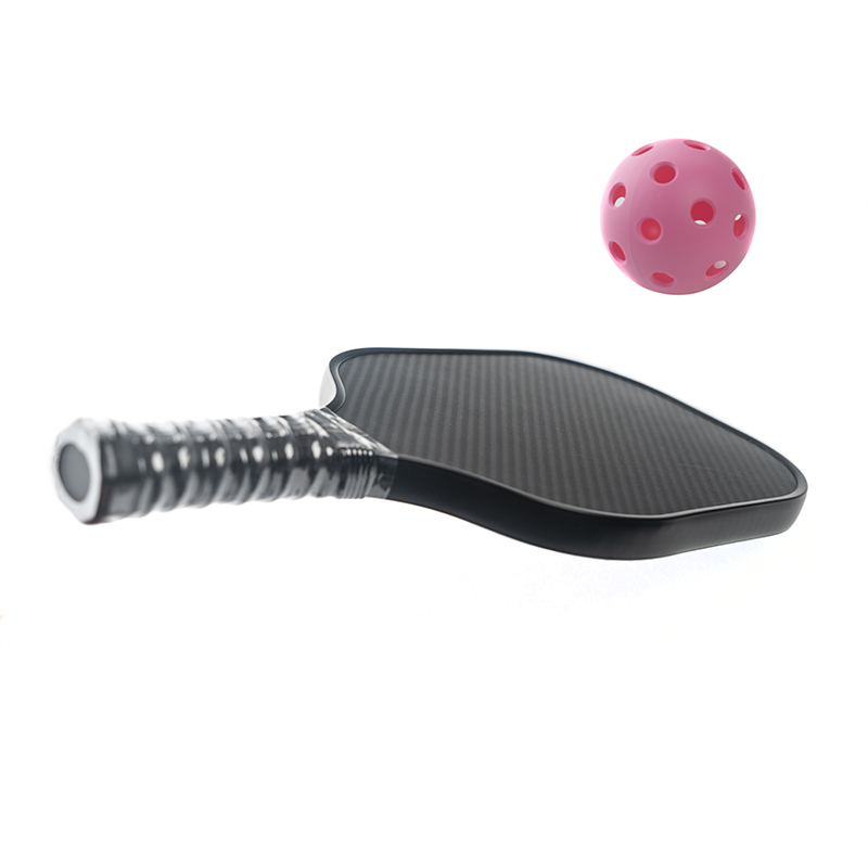 Hot Pressing 3K Twill Carbon Fiber Pickleball Paddle 16mm For Adult Players