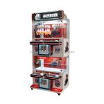 Metal acrylic plastic 4 Player Coin Operated Crane Machine Doll Claw Vending Toy