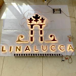 China OEM Illuminated Lighted Channel Letter Signs Backlit Mirror Polish wholesale