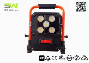 China 5000 Lumen 100W COB High Power LED Flood Light With Irony Handle Stand wholesale