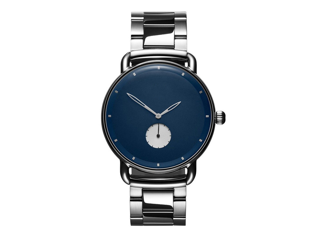 Stainless Steel Bracelet Watch Blue Dial Women'S Watches Bracelet Band
