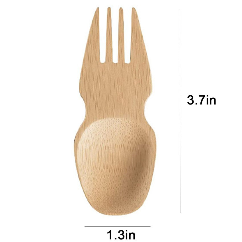 90 Mm Mizi Size Reusable Biodegradable Bamboo Fork For Food Eating Utensils For Restaurants Hotels