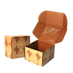 China Luxury Cardboard Boxes CMYK Printing Corrugated Mailer Boxes Gift Box For Skin Care wholesale