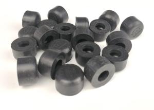China Custom Color Rubber Furniture Stoppers , Wall Mount Door Stopper Rubber Caps wholesale