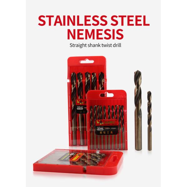 HSS M35 Metal Milling Cutter Stainless Carbon Steel Hexagonal Shank Drill Bit