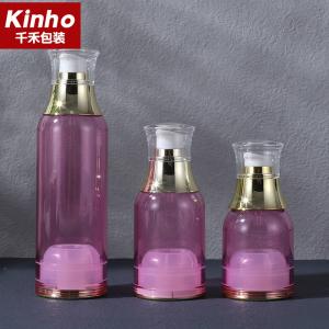 China 40ml 60ml 130ml Cosmetic AS Airless Bottle Vacuum Pump Cylindrical Bottle Lotion Bottle Face Cream wholesale